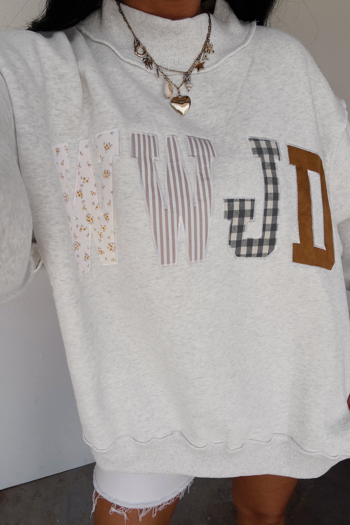 WWJD Embroidered Sweatshirt