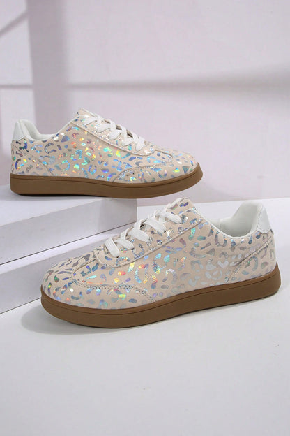 Shimmer Leopard Sneakers