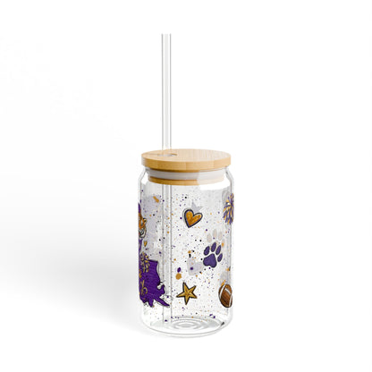 She’s a Tiger I can tell Sipper Glass, 16oz