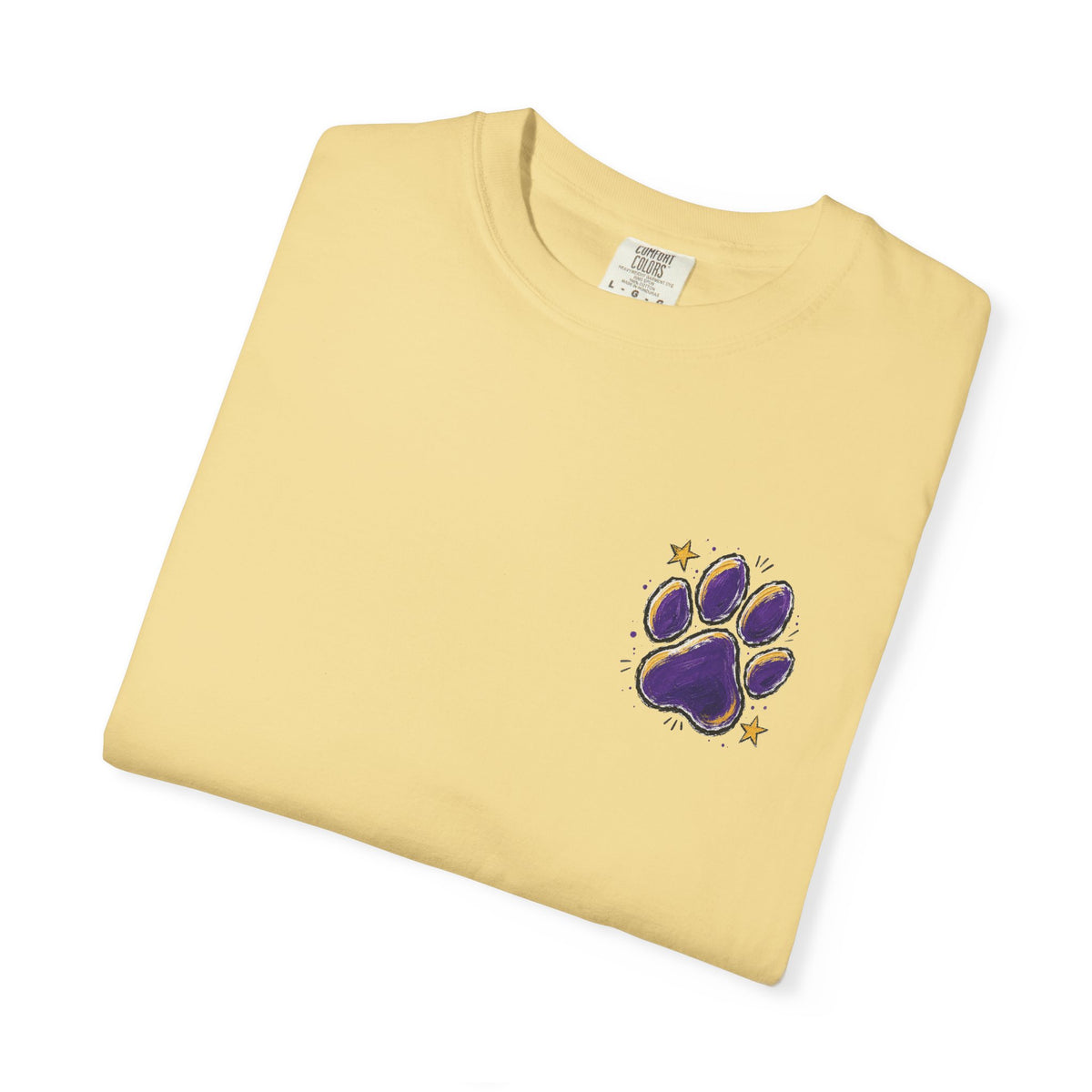 Tiger Spirit Shirt, Shes a Tiger I Can Tell Tee, Purple Gold Tigers Shirt, Tiger Mom Game Day Shirt, School Spirit Tee