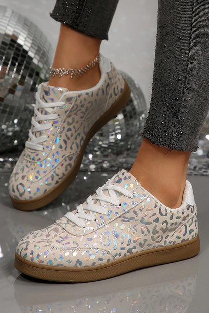 Shimmer Leopard Sneakers