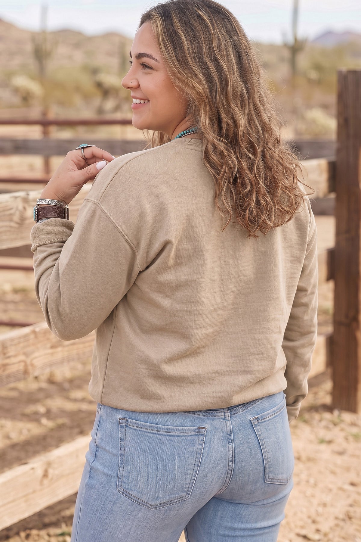 PRAY Patchwork Sweatshirt