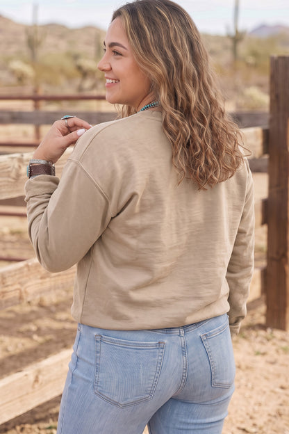 PRAY Patchwork Sweatshirt