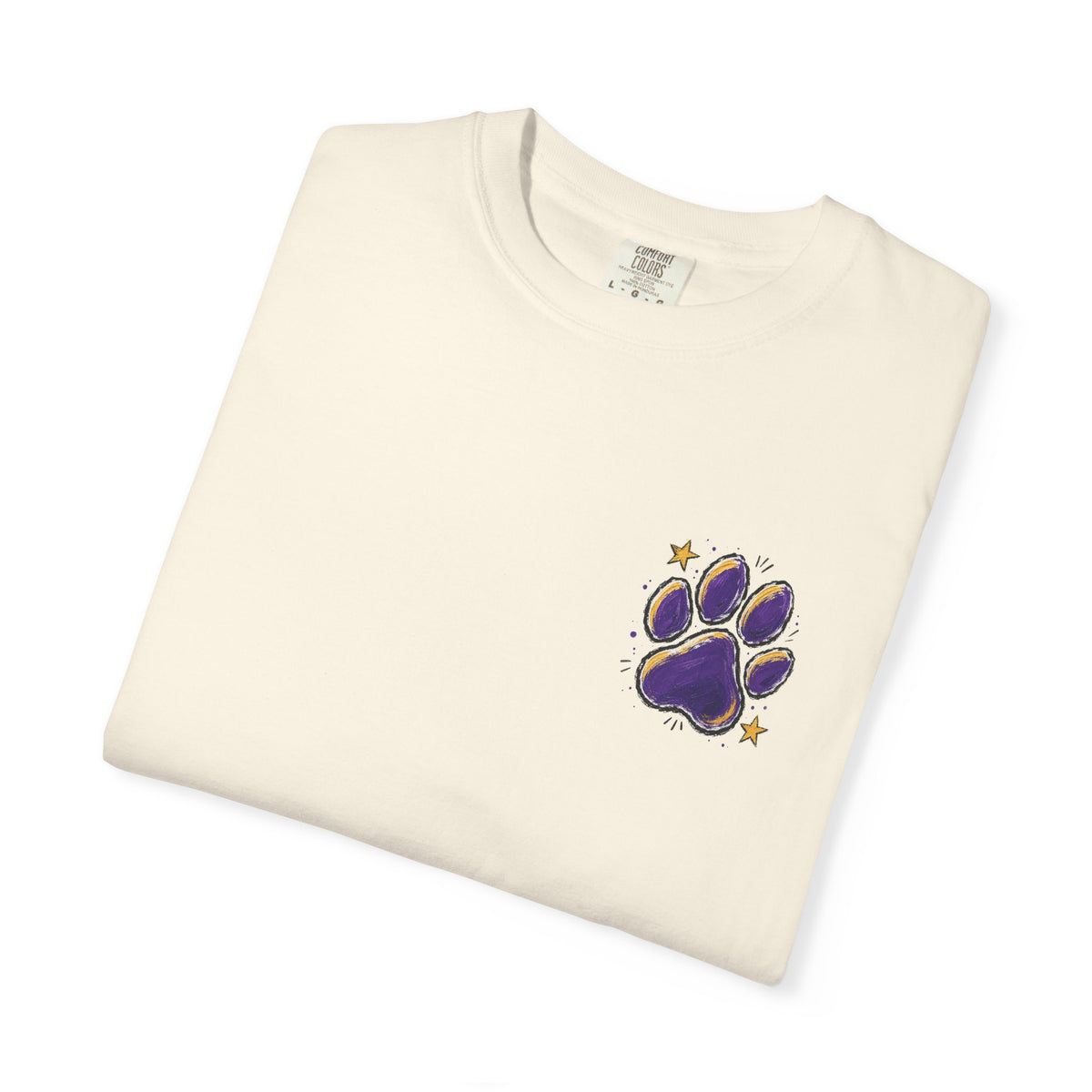 Tiger Spirit Shirt, Shes a Tiger I Can Tell Tee, Purple Gold Tigers Shirt, Tiger Mom Game Day Shirt, School Spirit Tee