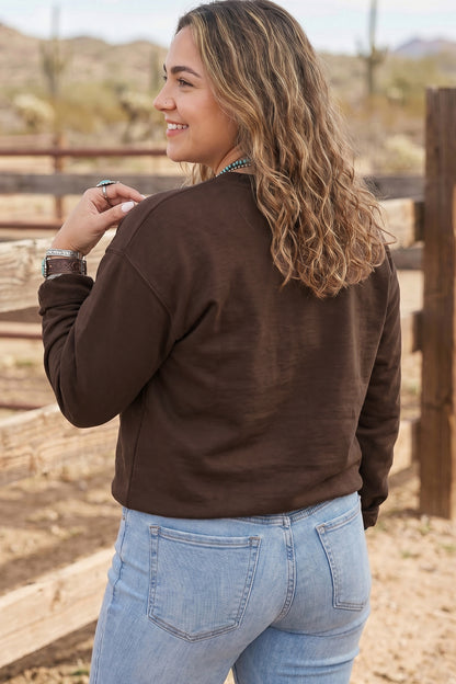 PRAY Patchwork Sweatshirt