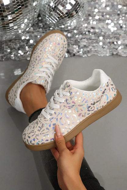 Shimmer Leopard Sneakers