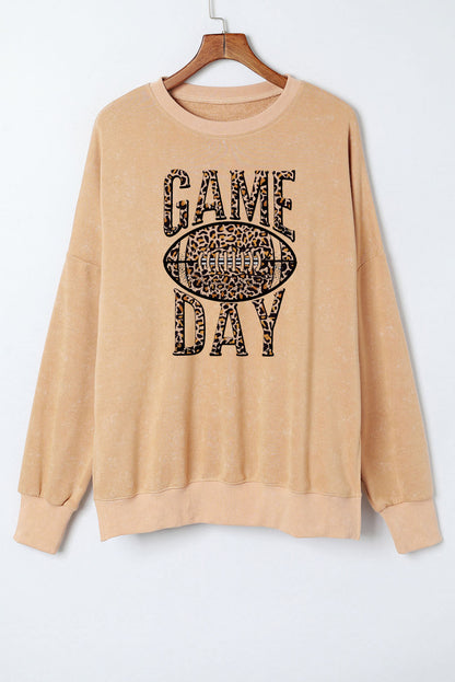 Leopard Football Game Day Sweatshirt
