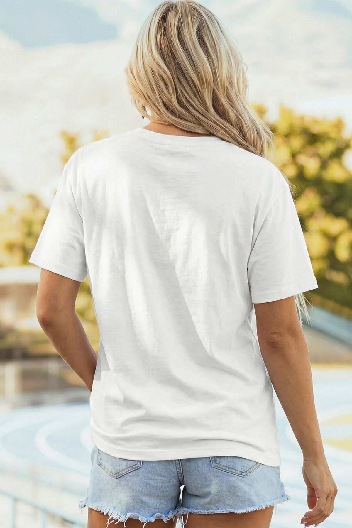 Sequin Football Game Day Tee