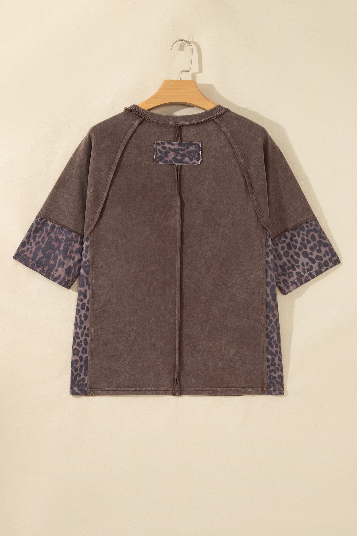 Leopard Star Mineral Wash Tee