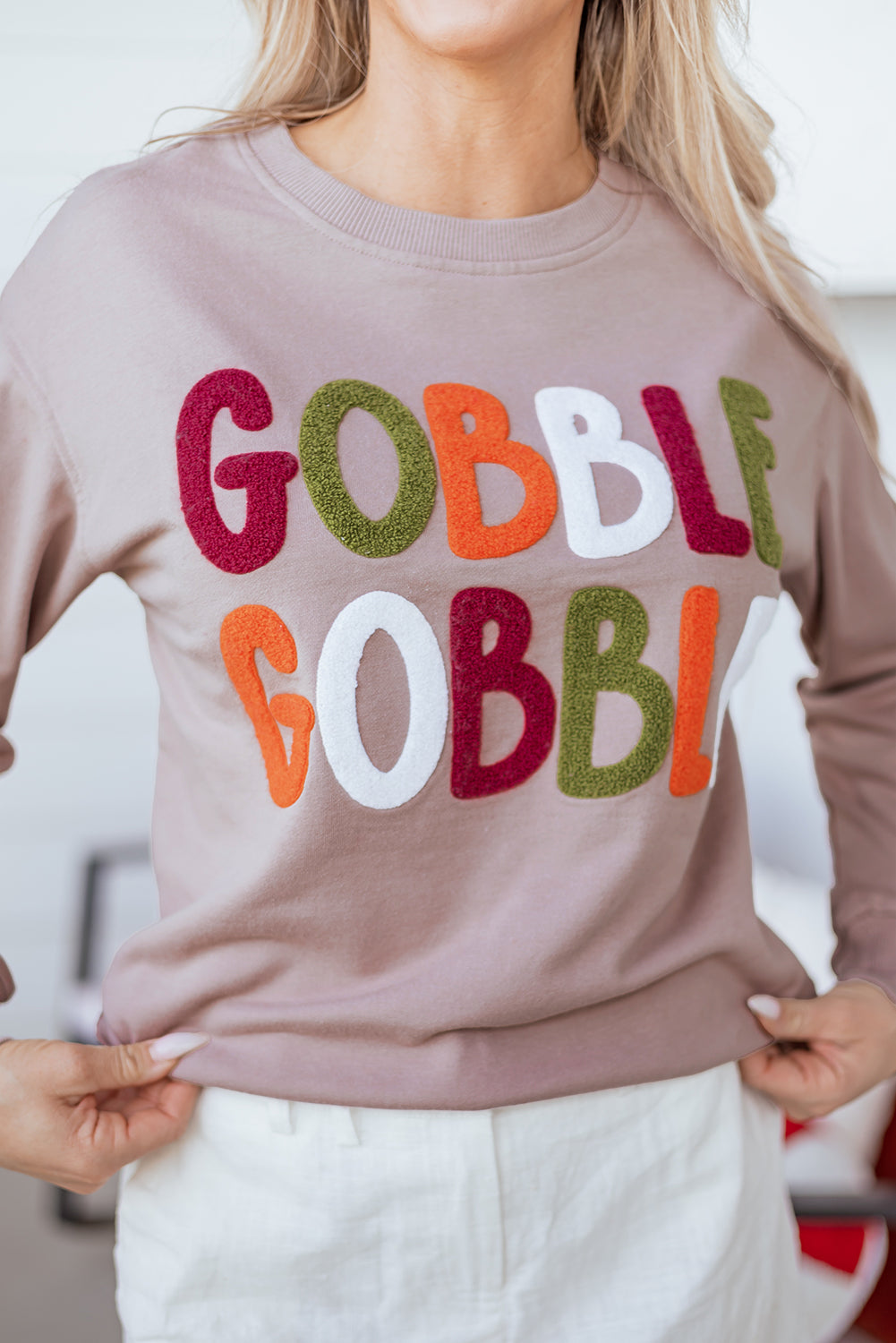 Gobble Thanksgiving Sweatshirt