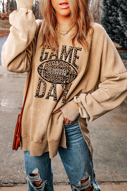 Leopard Football Game Day Sweatshirt