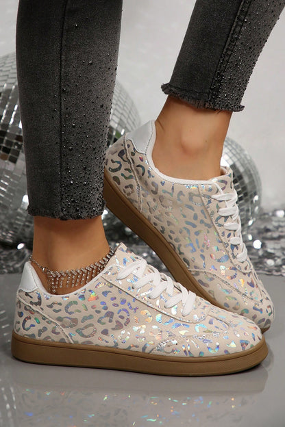 Shimmer Leopard Sneakers