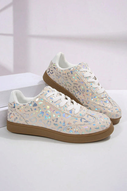Shimmer Leopard Sneakers