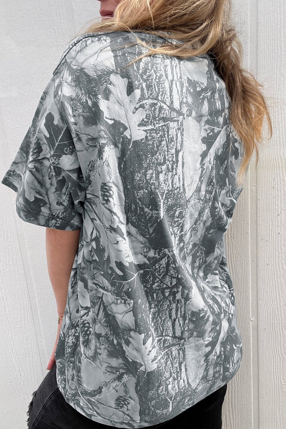 Pink Camo Woodland LOVE LIKE JESUS Casual Tee - Walker Designs